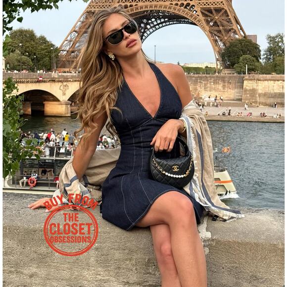 ZARA BLOGGER FAVE!!! Halter Neck Mini Dress NWT - Picture 4 of 16